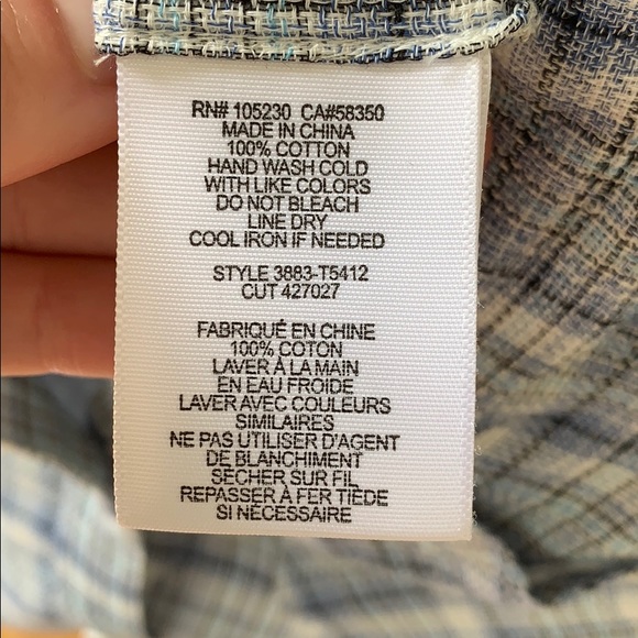 Joie button down blouse xxs, NWT!! - Picture 7 of 9